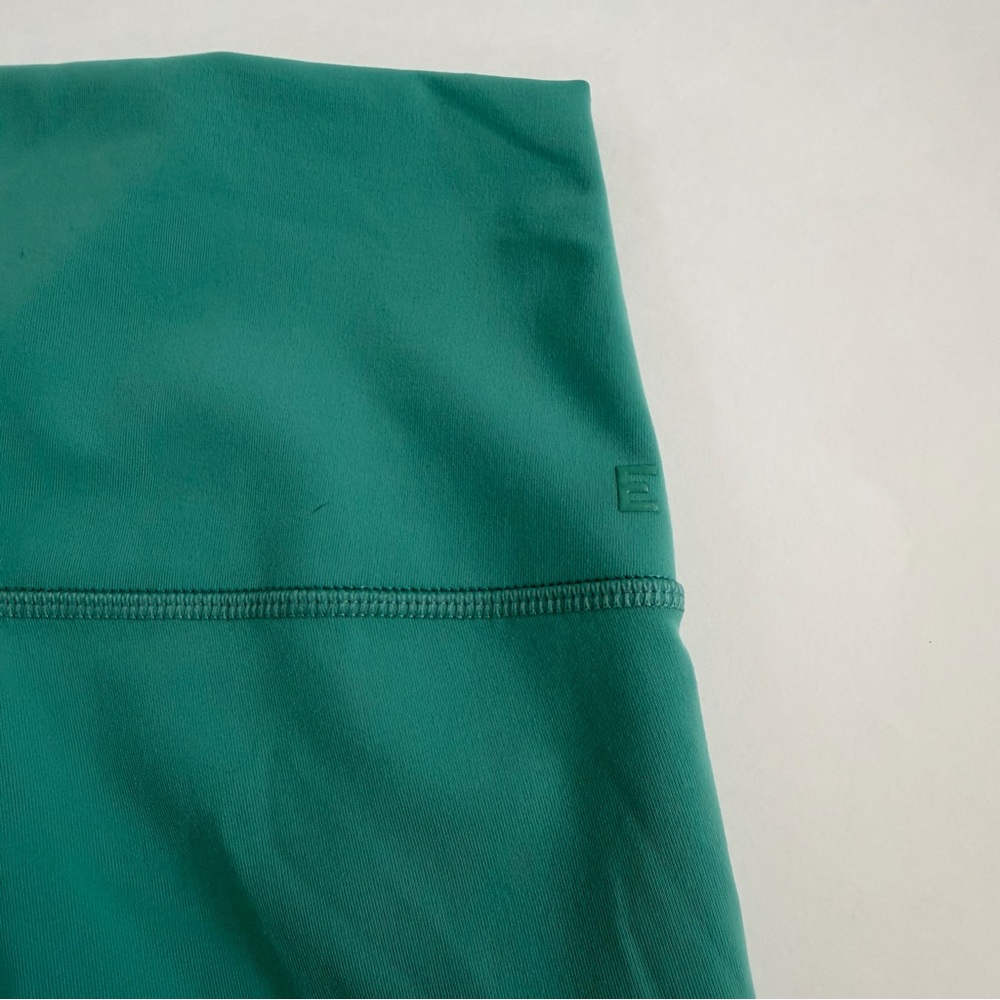 Everlane Womens The Perform Ankle Leggings Sz S Green Interior Pocket High Waist - Picture 6 of 7